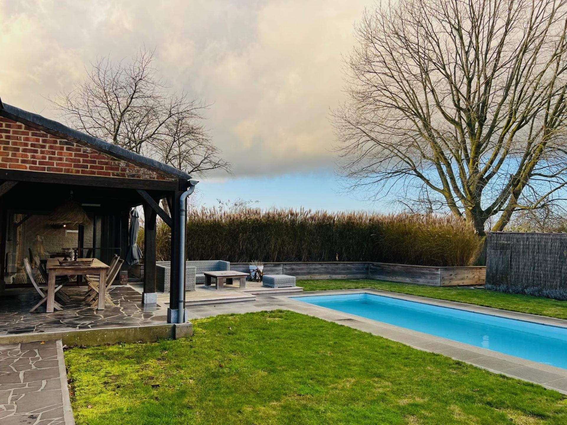 Zen Op Vakantie @Vakantiehoeve Met Zwembad Villa Lierde Ngoại thất bức ảnh